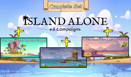 Island Alone (Complete set)